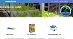 Desktop Screenshot of chicagorootshydro.com